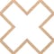 Ekena Millwork 29 78W x 29 78H x 38T Small Fowler Decorative Fretwork Wood Ceiling Panels, Hickory CELW30X30X0375FLRHI - alternate 5